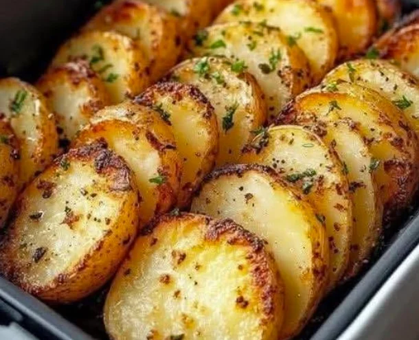 Pommes de Terre en Rondelles à l'Air Fryer