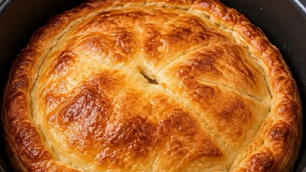 Tourte au Reblochon, Pommes de Terre et Lardons