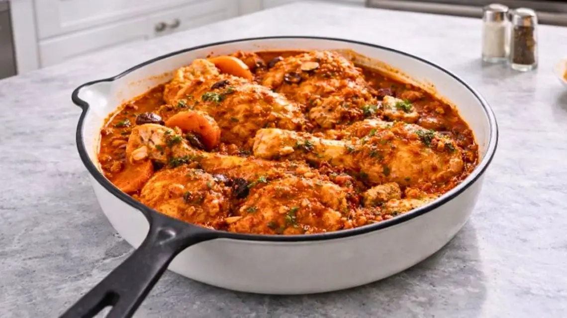 Poulet chasseur à l'italienne