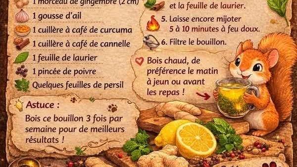 Bouillon Brûle-Graisse