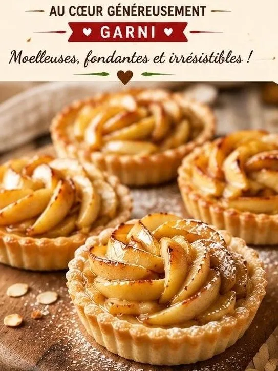 Tartelettes Moelleuses au Cœur Généreusement Garni
