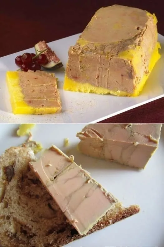 Terrine de foie gras de canard maison