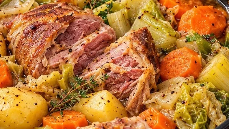 Potée de porc aux légumes