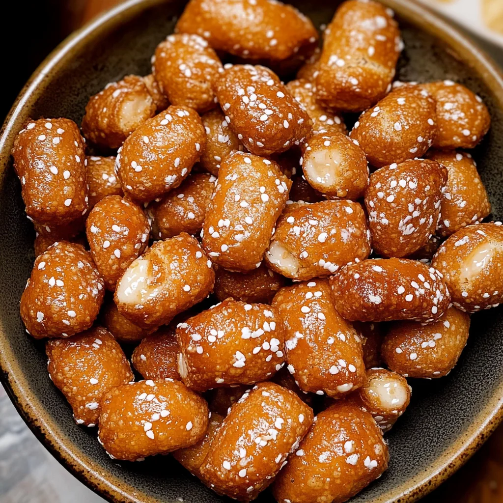Bouchées de bretzel