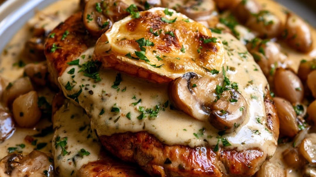 Escalopes de veau à la sauce savoyarde