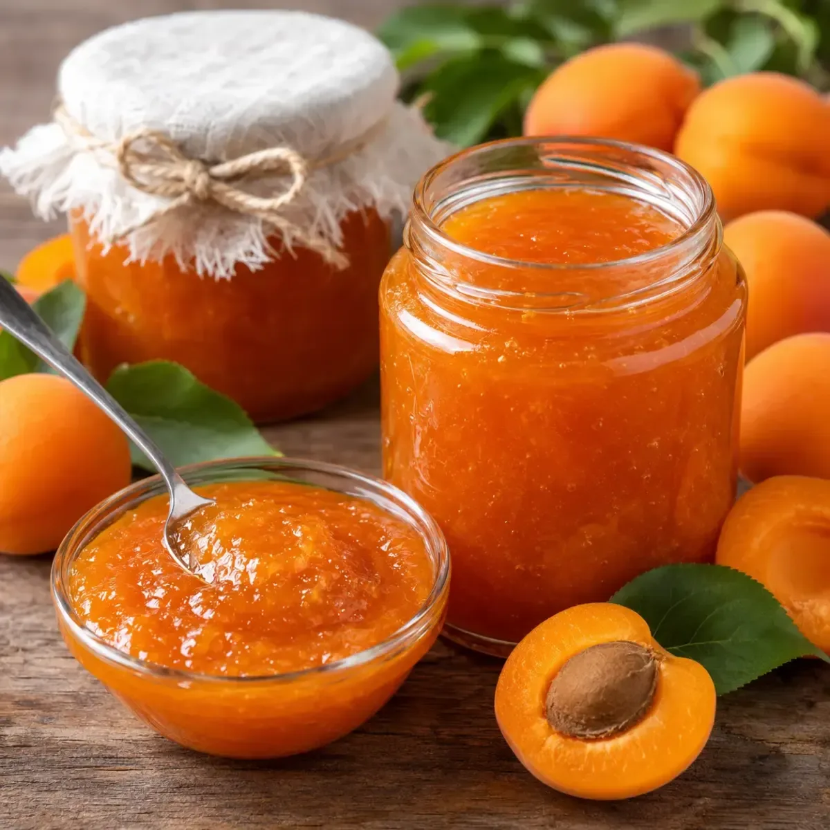 Confiture d’Abricots Sans Sucre Maison