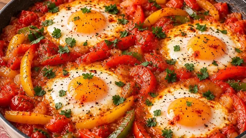 Piperade express aux œufs