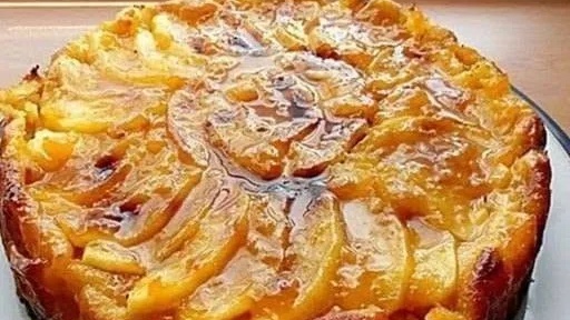 Tarte aux pommes moelleuse