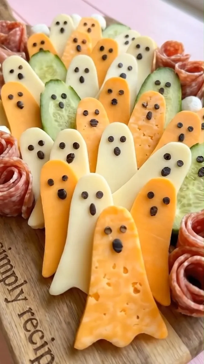 Plateau de Fromage Fantôme Halloween