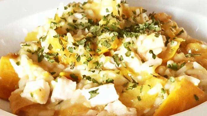 Riz aux courgettes et dés de volaille