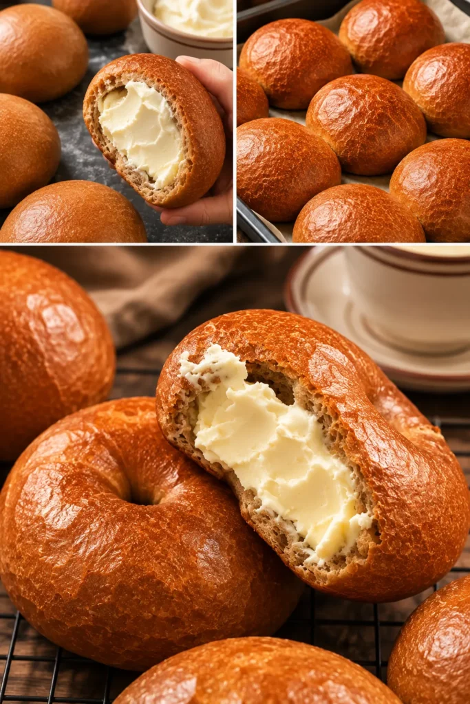 Petits Pains Briochés Fourrés au Fromage Frais