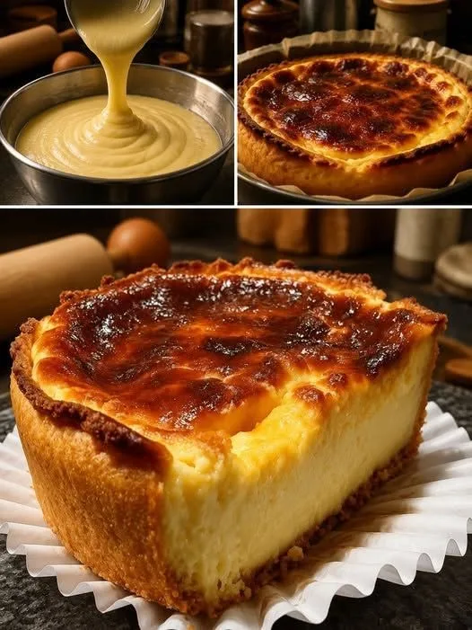 Cheesecake Basque Fondant au Cœur Ultra Crémeux