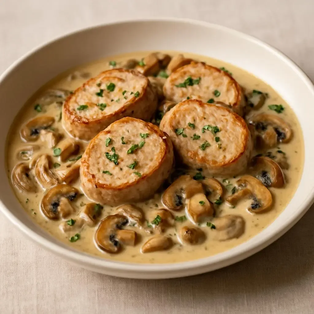 Recette filet mignon à la crème et aux champignons