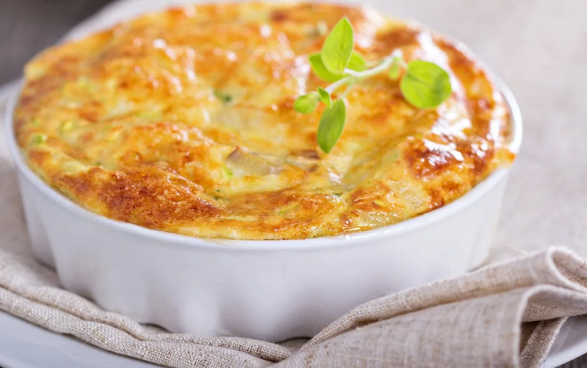 Flan de légumes d'automne