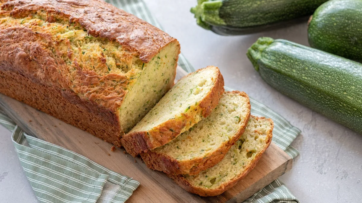 Cake courgette