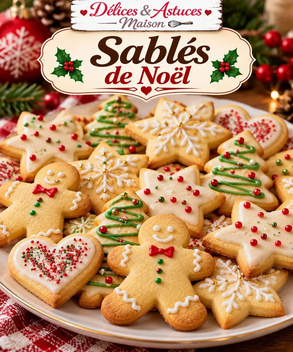 Sablés de Noël traditionnels