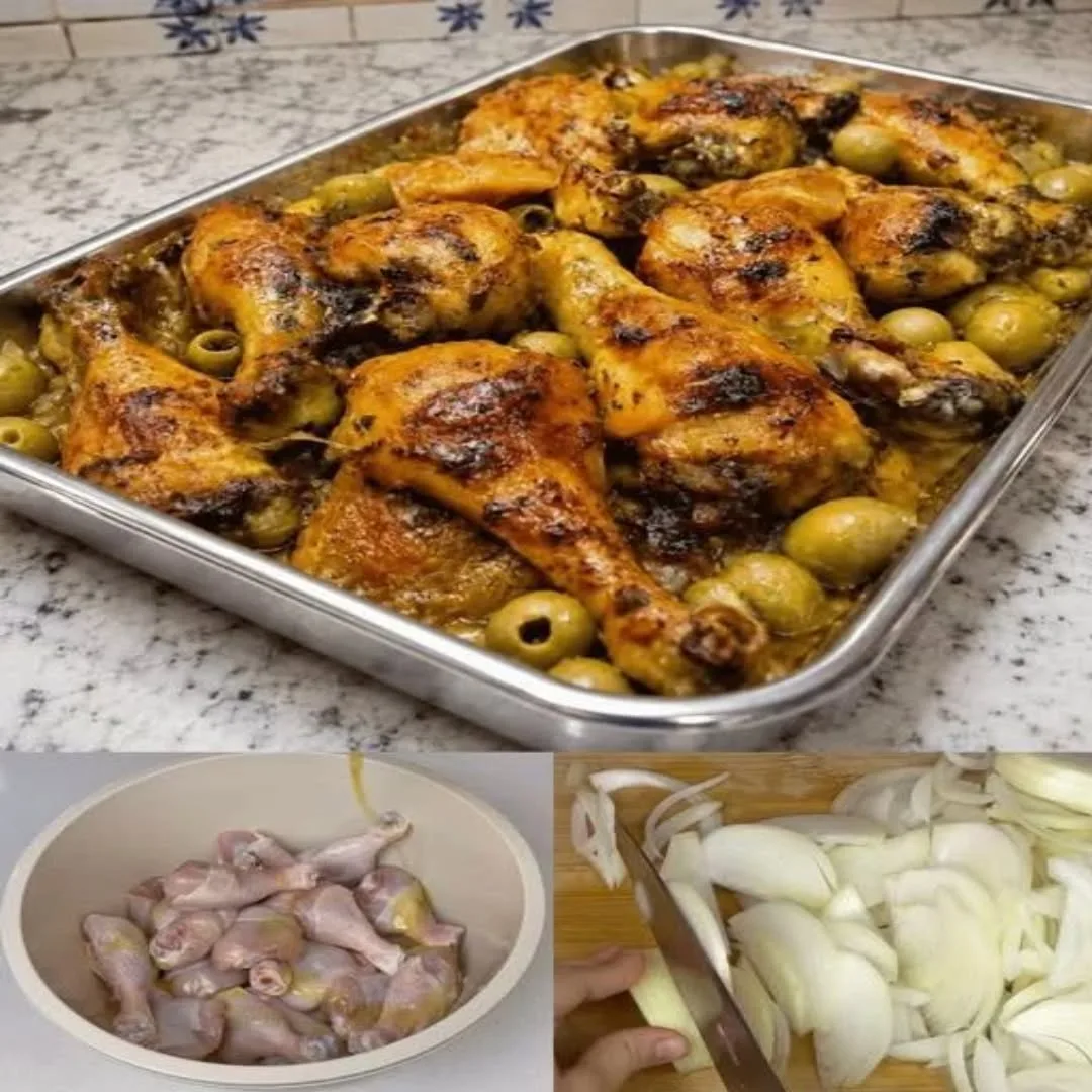 Pilons de Poulet aux Olives et Citron Confit