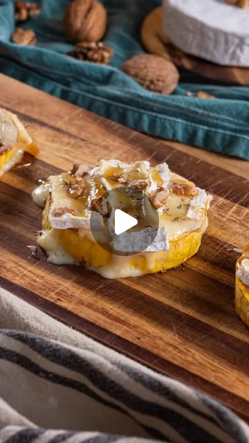 Toast de Butternut au Camembert