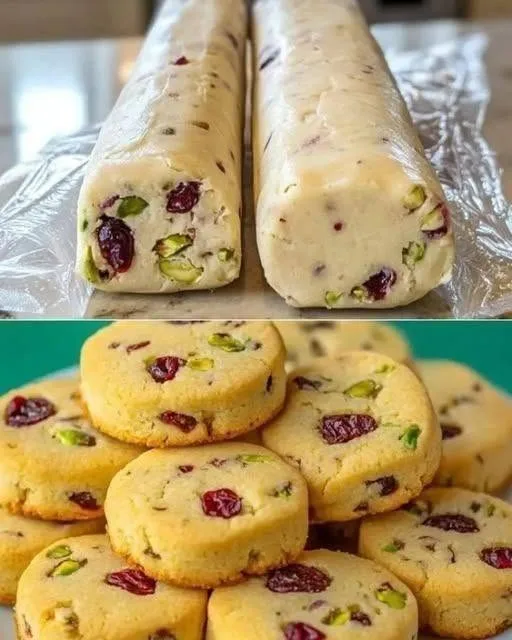 Le gâteau glacé aux fruits secs