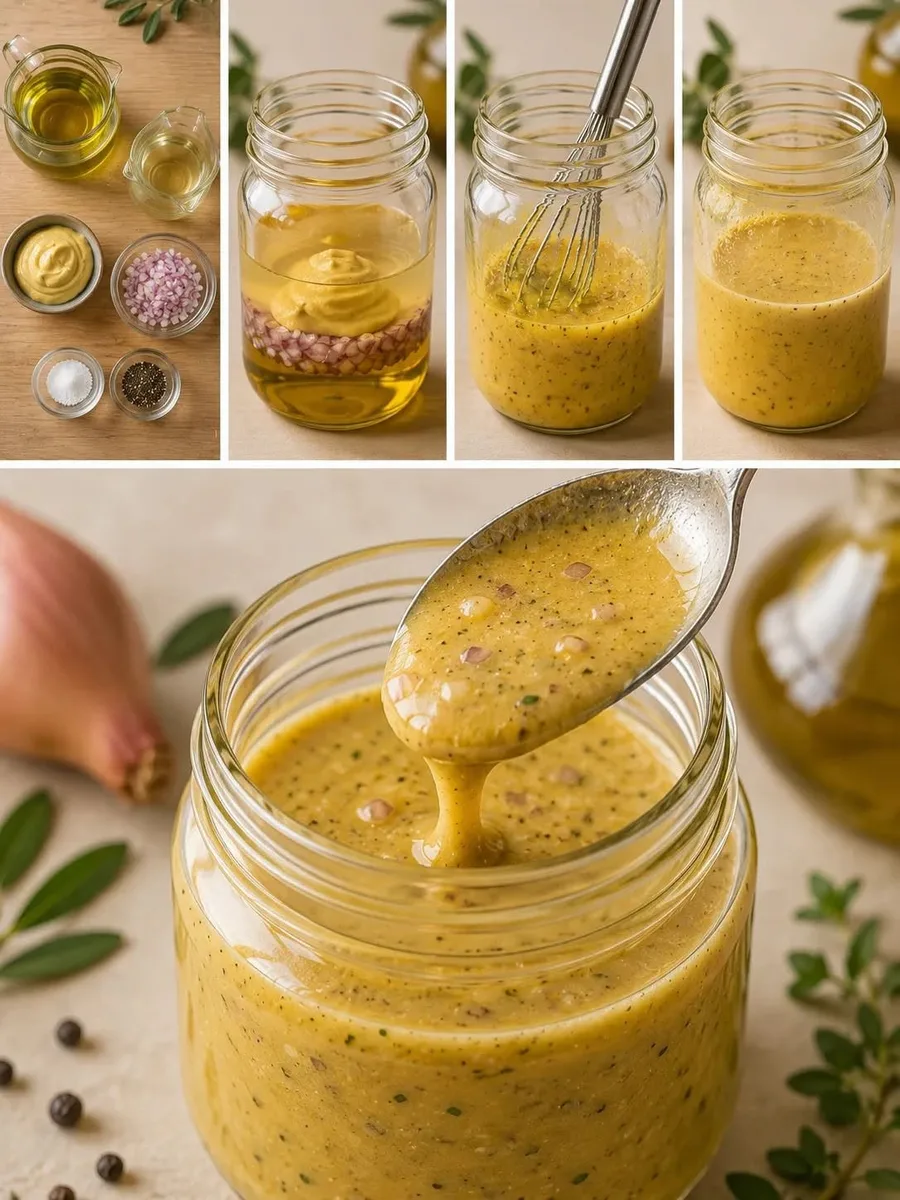Vinaigrette rapide meilleure qu'au restaurant, durée de conservation quasi illimitée