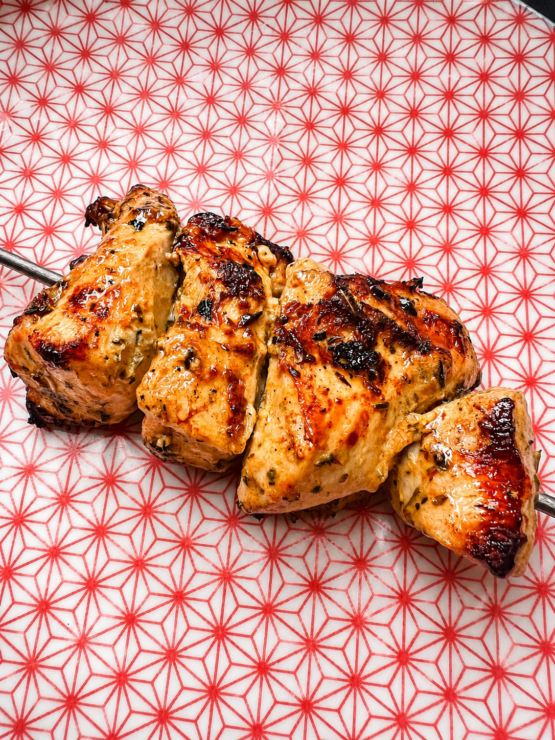 Filets de poulet au barbecue à gaz