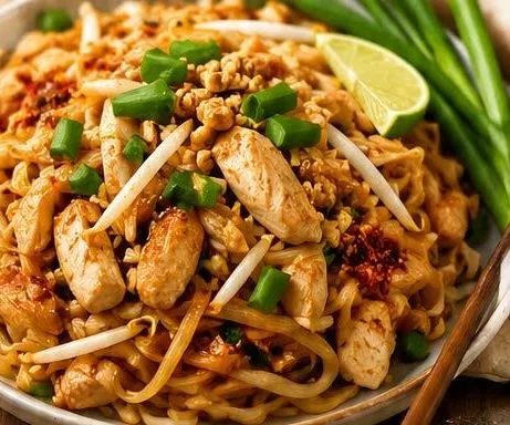 Pad Thaï au Poulet