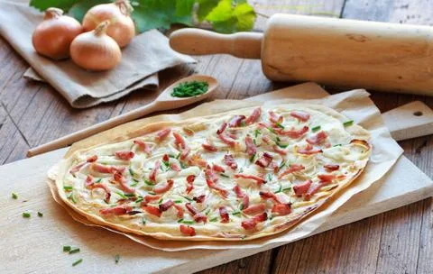 Notre recette de Tarte flambée | Flammekuech
