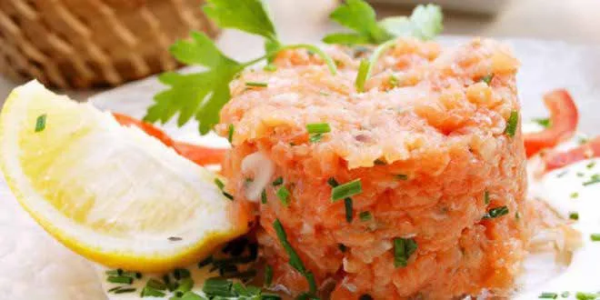 Tartare de saumon