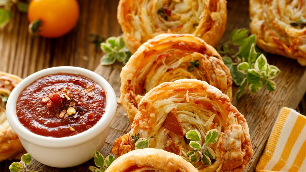 Mini pizzas escargots pour l'apéro