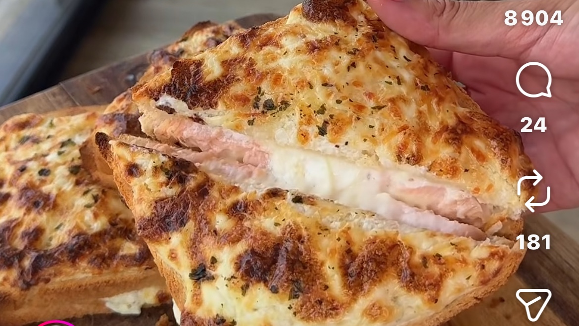 Croque Monsieur au Saumon Fumé
