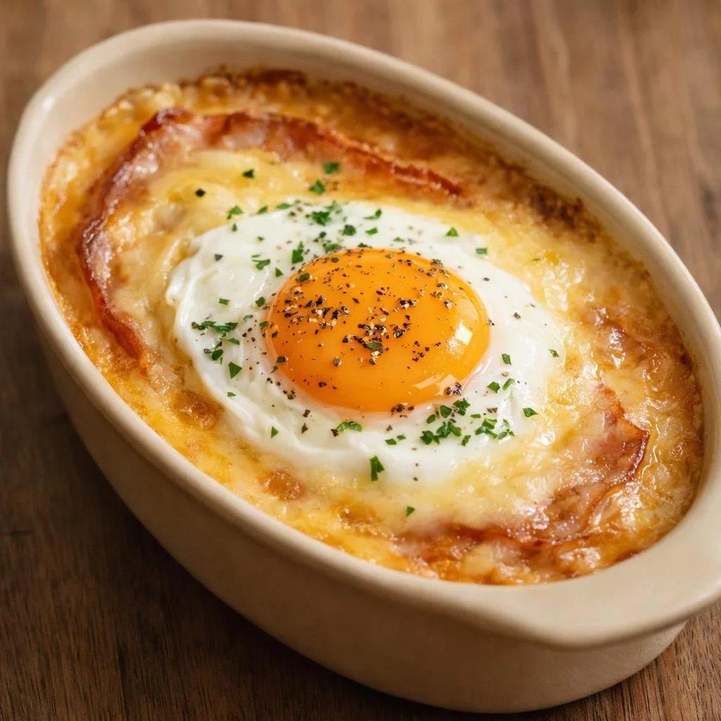 Welsh Complet au Jambon et Œuf au Plat (Recette Indispensable)
