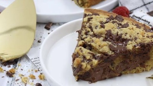 Cookie géant fourrée au Nutella