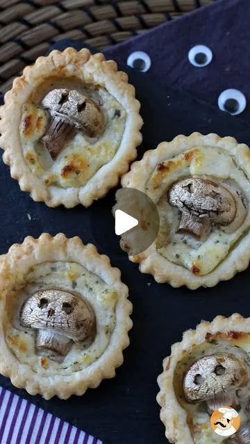 Petites tartelettes Halloween