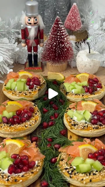 Minis feuilletés saumon pour les fêtes