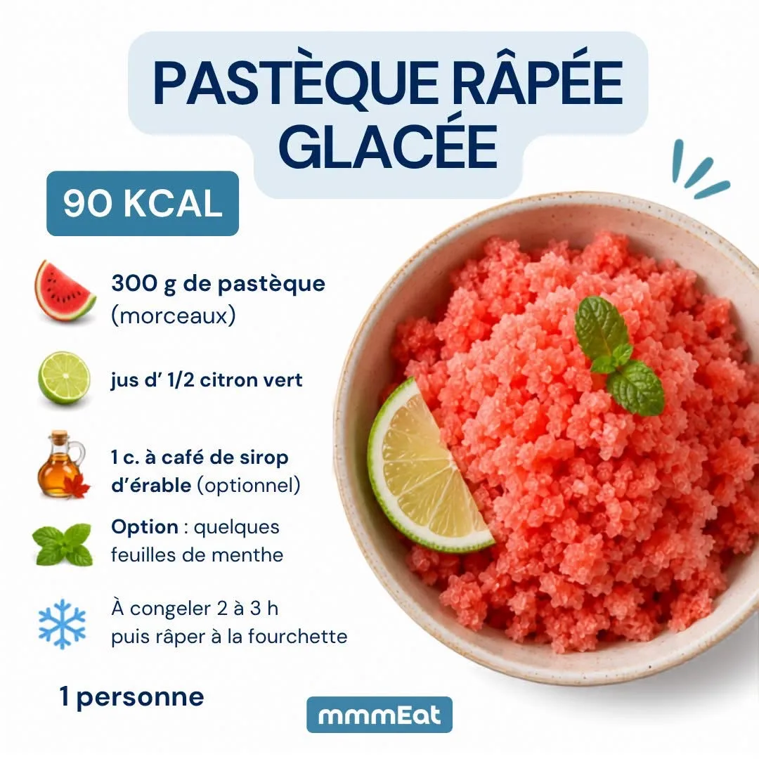 Pastèque Rapée Glacée