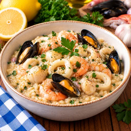 Risotto aux fruits de mer