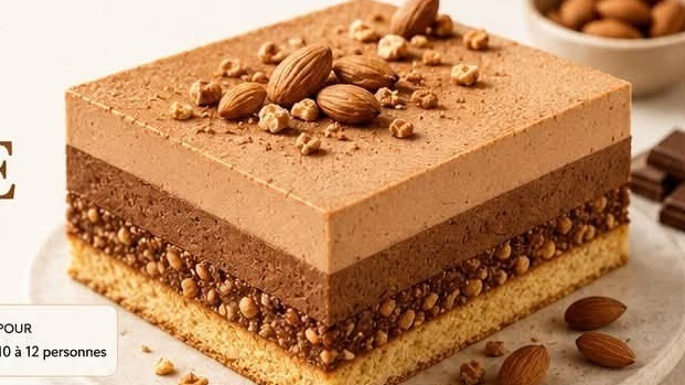 Entremet Praliné Amandine