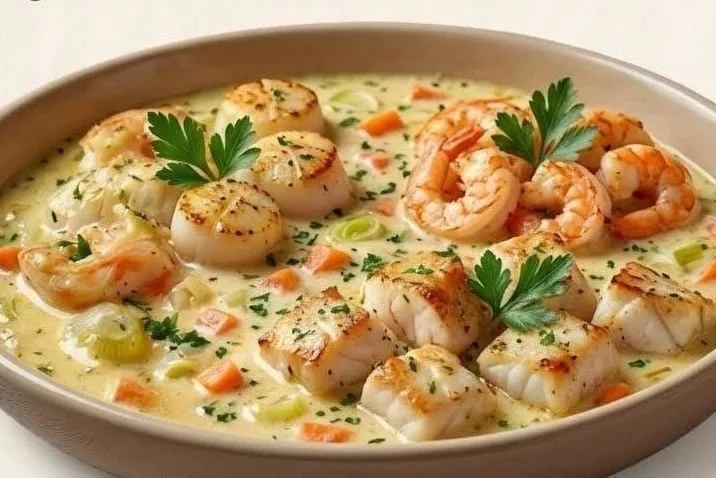 Cassolette de poissons