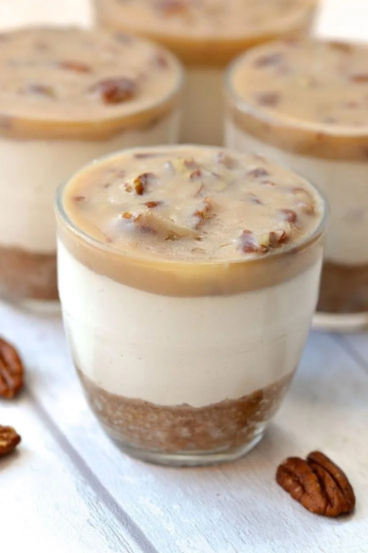 Verrines Caramel Pecan