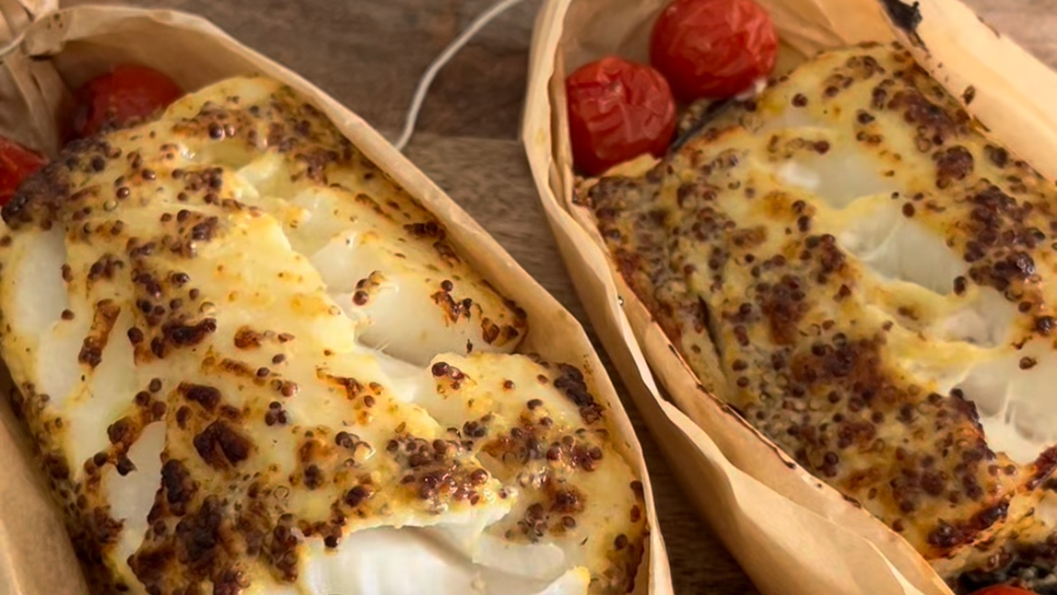 Cabillaud sauce moutarde