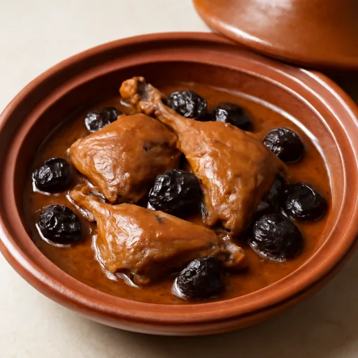 Canard aux pruneaux façon tajine