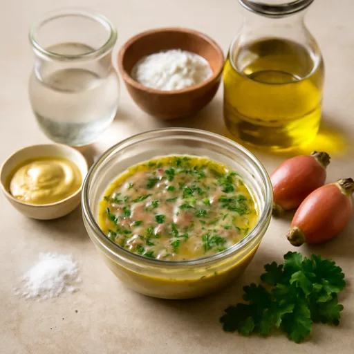 Sauce vinaigrette allégée