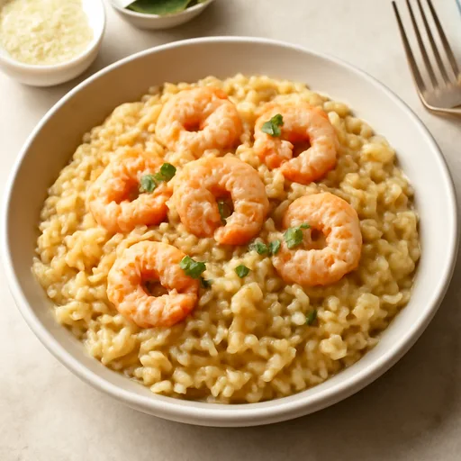 Risotto aux crevettes