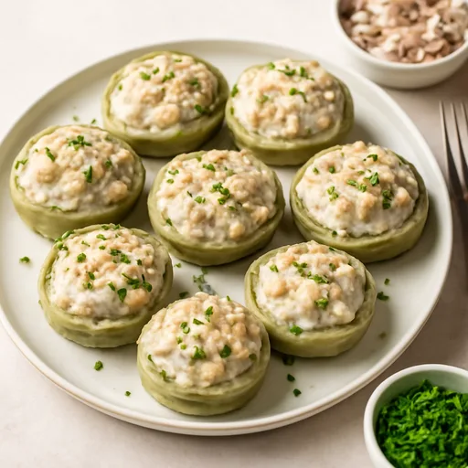 Artichauts farcis thon ricotta