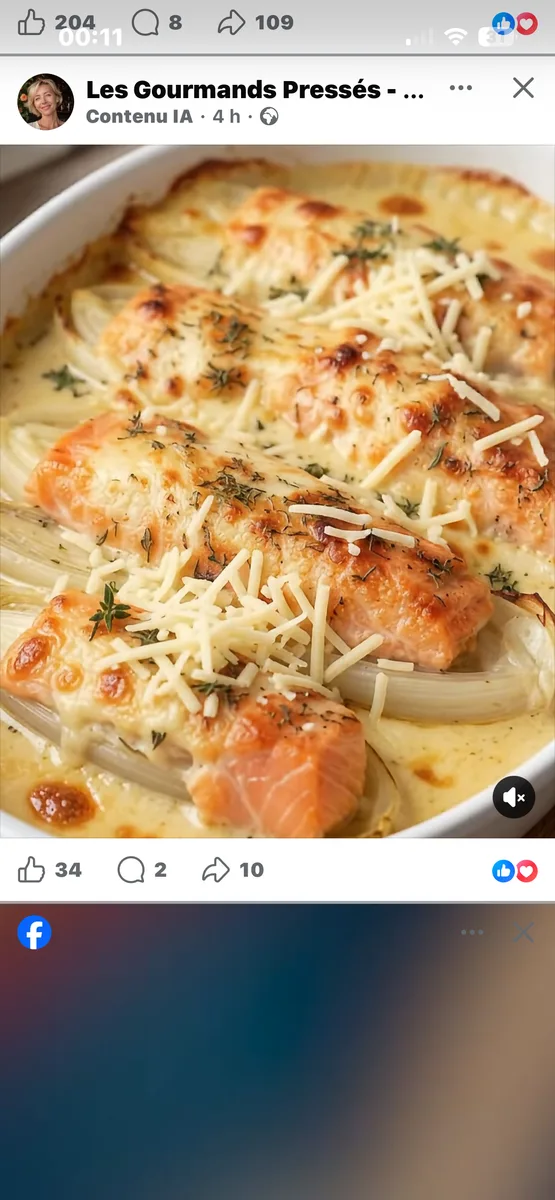 Endives au saumon gratinées