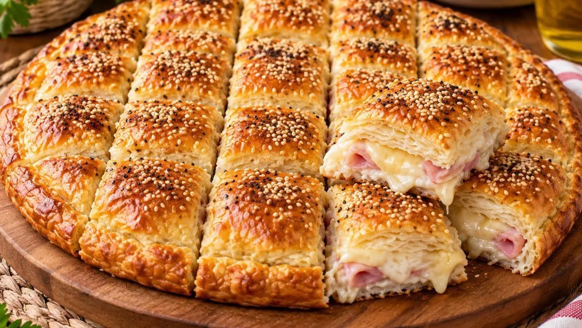 Feuilleté Jambon, Saint-Môret & Leerdammer