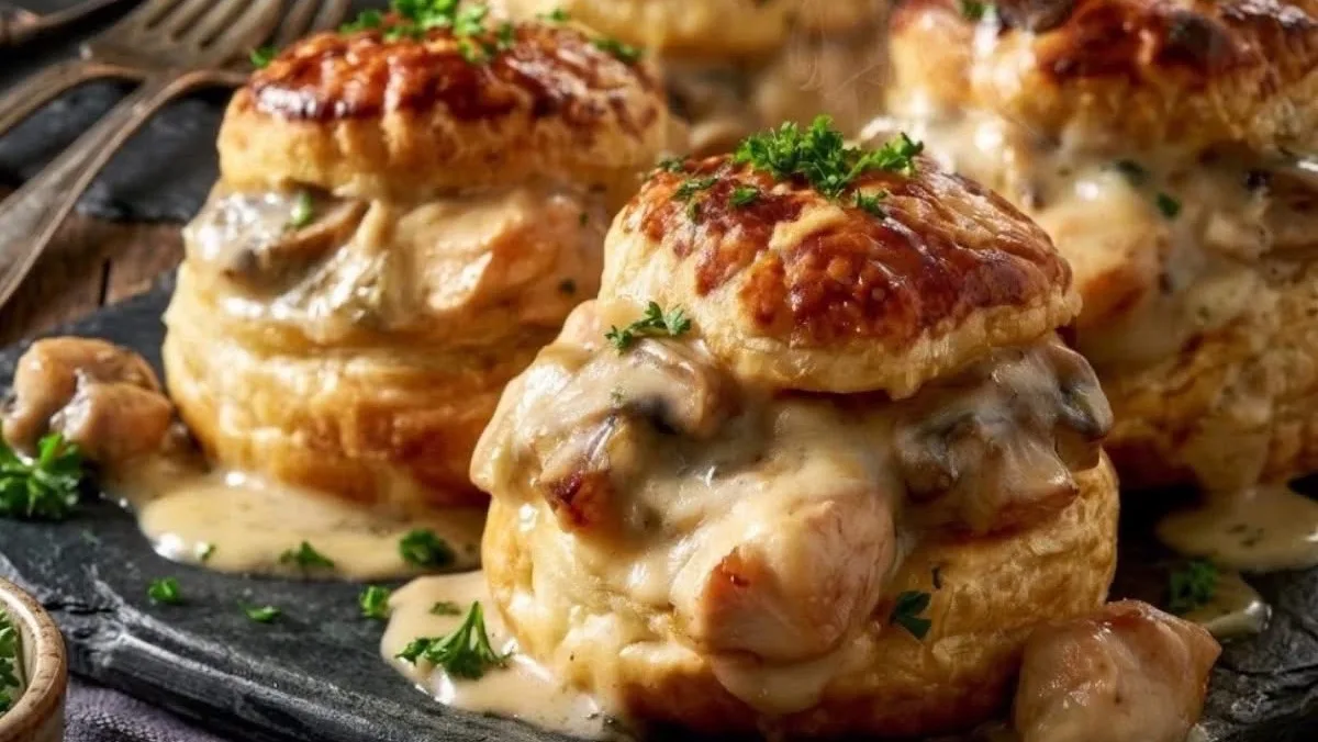 Vol-au-Vent au Maroilles Façon Ch'tis