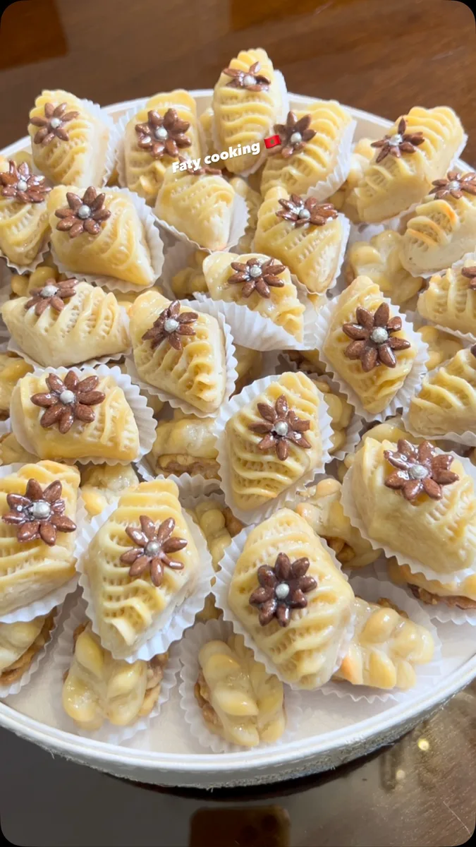 Gâteaux Marocains aux Amandes