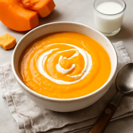 Douceur de courge à la cancoillotte