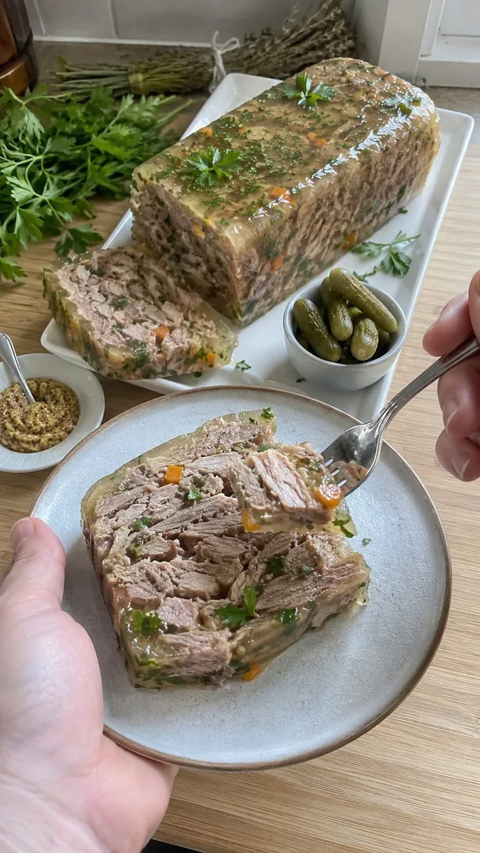 Jarret de Porc en Gelée au Persil